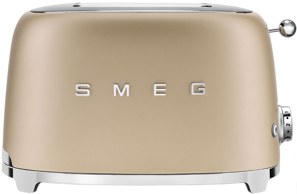 Тостер Smeg TSF01CHMEU шампань