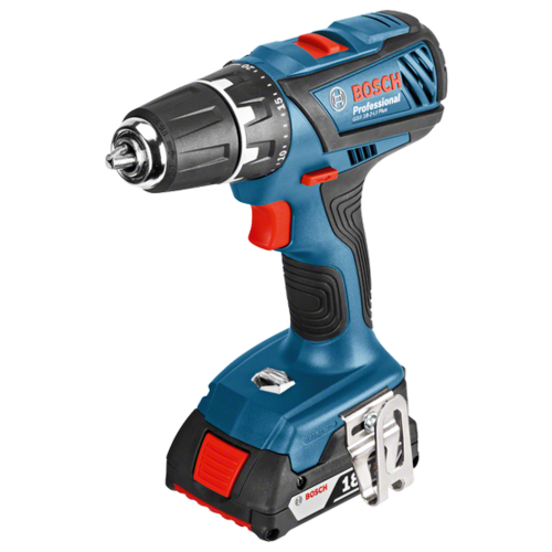 Дрель-шуруповерт BOSCH GSR 18-2-LI Plus 2.0Ah x2 кейс комплект2