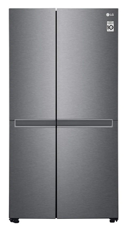 Холодильник Side-by-Side LG GC-B257JLYV, темный графит