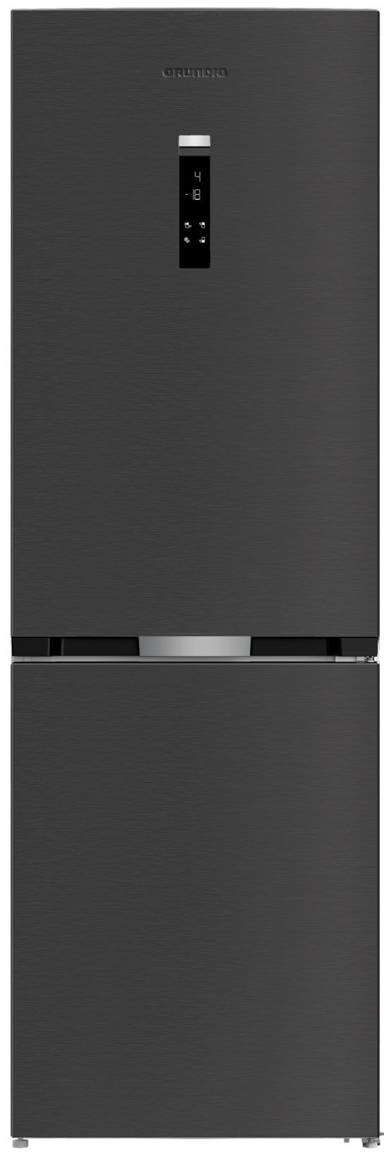 Холодильник Grundig GKPN66830FXD, стальной антрацит