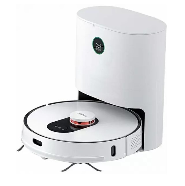 Робот-пылесос Xiaomi Roidmi EVE Plus Robot Vacuum and Mop Cleaner with Cleaning Base (EU) (Белый)