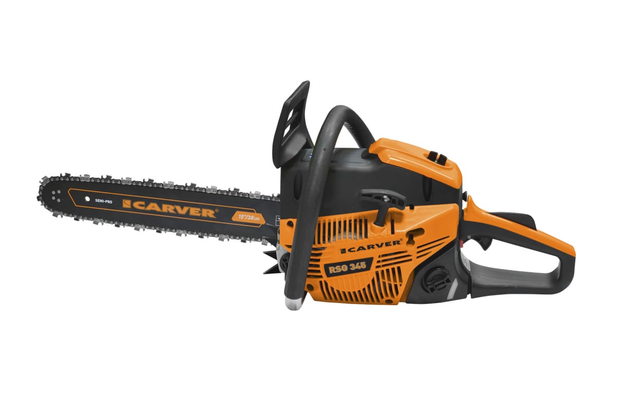 Пила бензиновая CARVER RSG 345  15, 0,325-1,5-64зв., картон