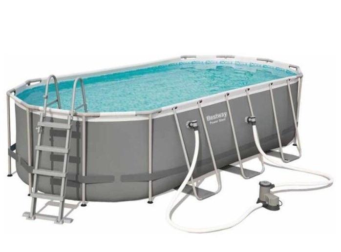 Бассейн Bestway Power Steel Swim Vista Set 56710