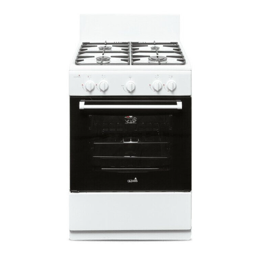 Плита газовая CEZARIS ПГ 3200-07 Ч, белый