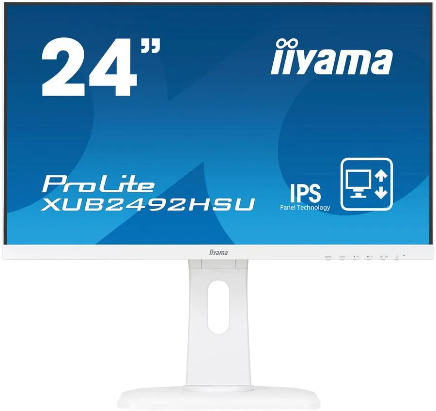 Монитор Iiyama ProLite XUB2492HSU-W1, белый