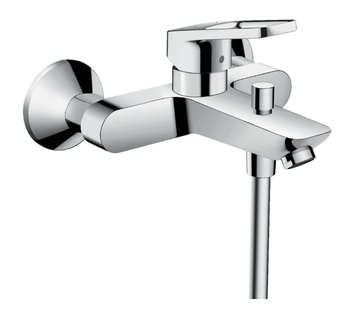 Смеситель для ванны с душем Hansgrohe Logis Loop 71244000, хром