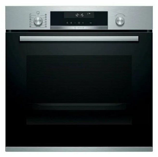 Духовой шкаф электрический Bosch HBG5780S6, серебристый