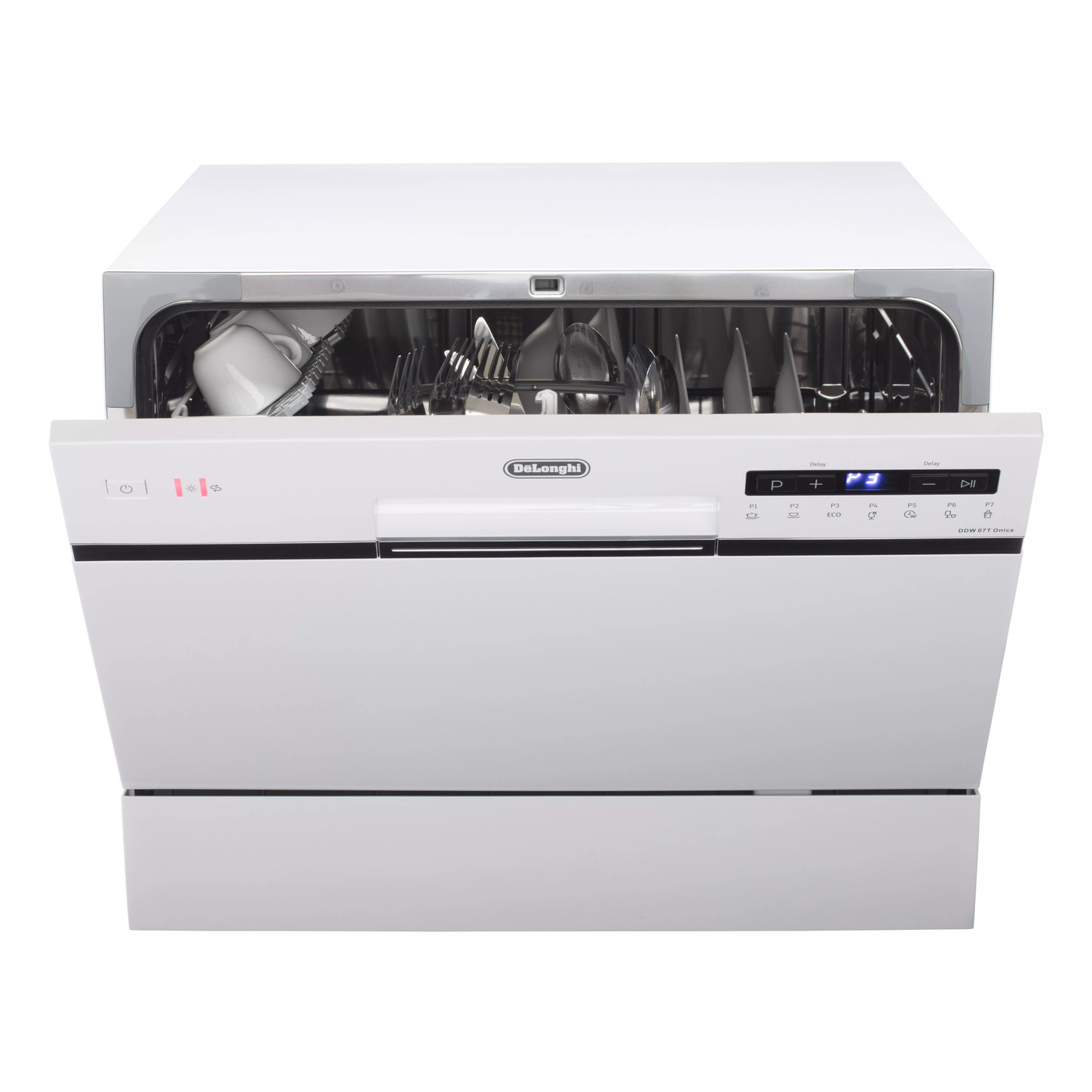 Посудомоечная машина компактная DeLonghi DDW07T Onics, белый