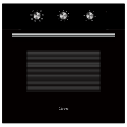 Духовой шкаф электрический Midea MO37001GB, черный/нержавеющая сталь