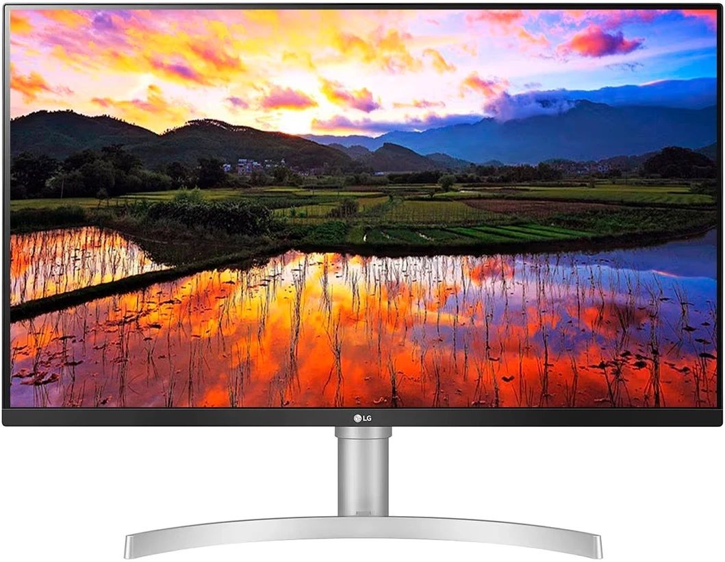 Монитор LG 32UN650K-W, черный/белый