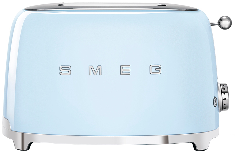 Тостер Smeg TSF01PBEU, пастельный голубой