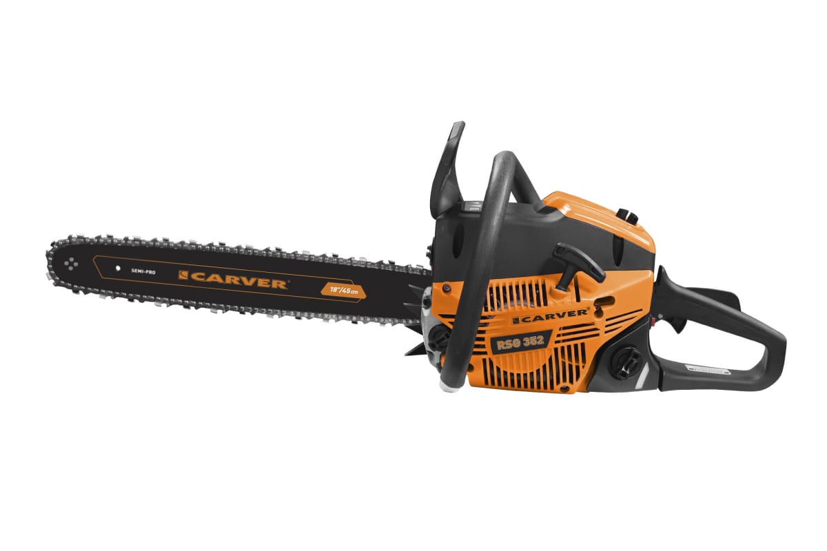 Пила бензиновая CARVER RSG 352  18, 0,325-1,5-72зв., картон