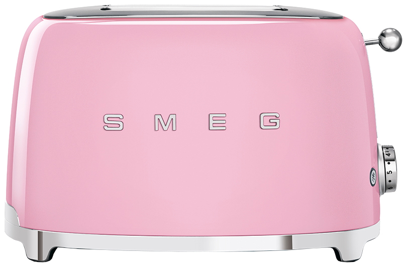 Тостер Smeg TSF01PKEU, розовый