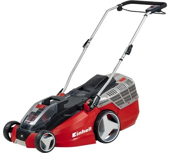 Газонокосилка аккумуляторная Einhell PXC GE-CM 43 Li M Kit, арт. 3413130 (с 2 АКБ и 2 ЗУ)