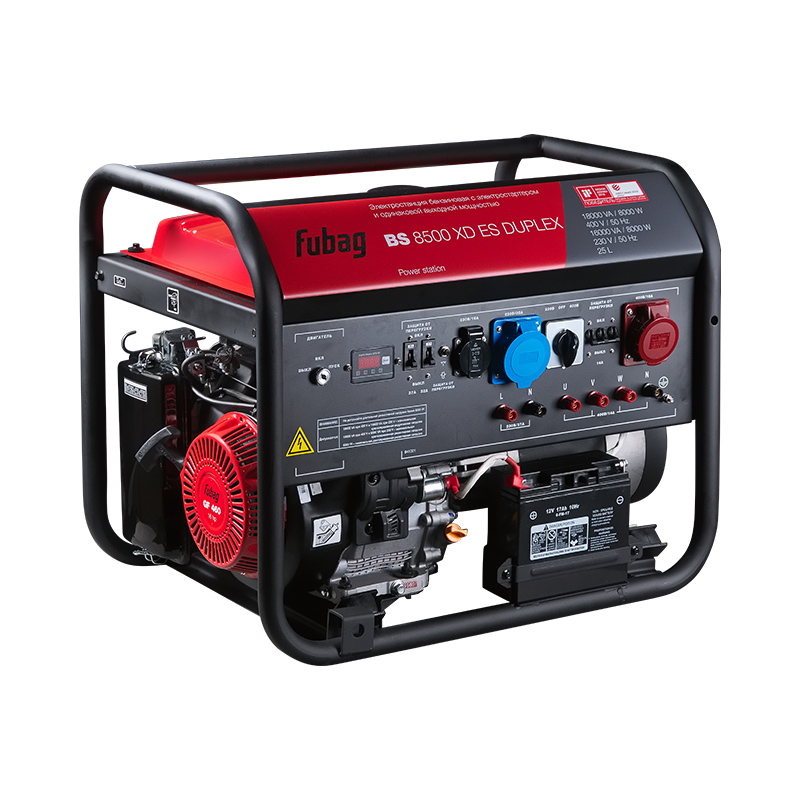 Генератор бензиновый Fubag BS 8500 XD ES Duplex