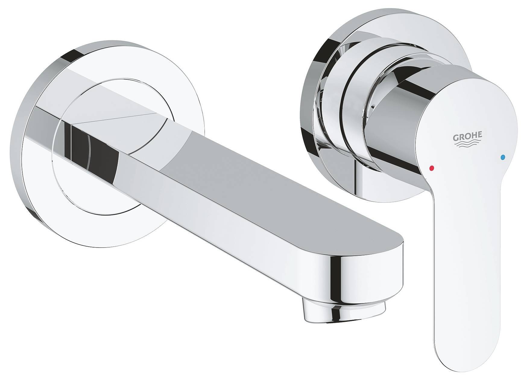Смеситель для раковины Grohe BauEdge 20474001 (со скрытой частью), хром