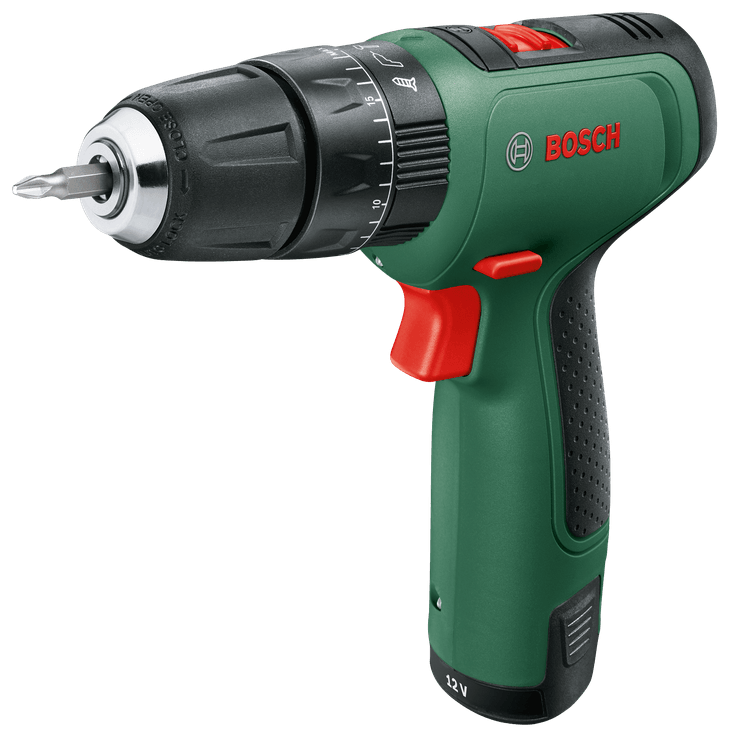 Дрель-шуруповерт аккумуляторная ударная BOSCH EasyImpact 1200 1.5 А*ч 12 В кейс (06039D3104)