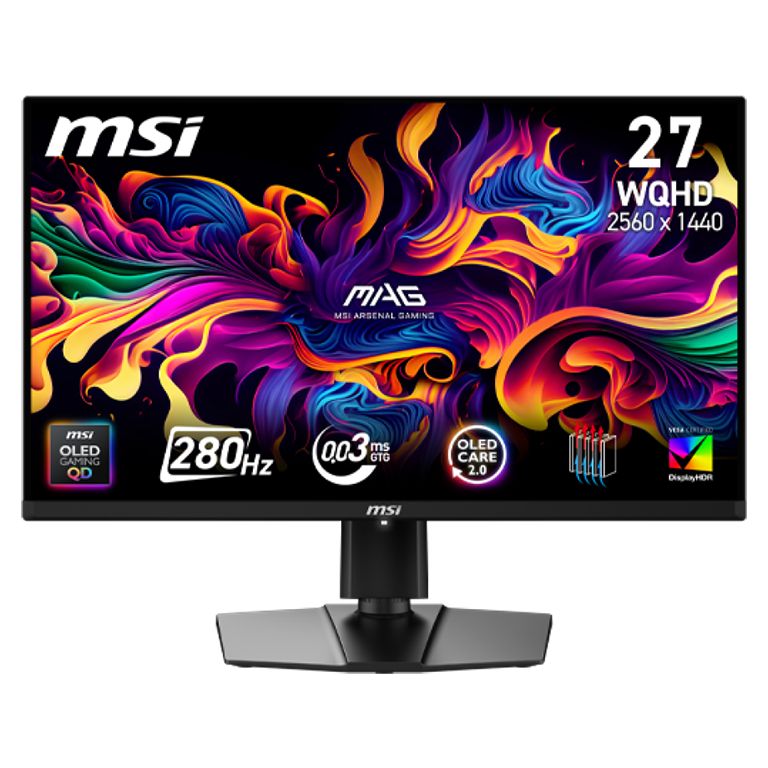 Монитор MSI MAG 271QP QD-OLED X28, черный