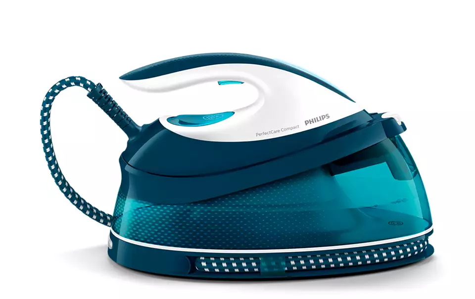 Парогенератор Philips PerfectCare Compact GC7844/20, синий