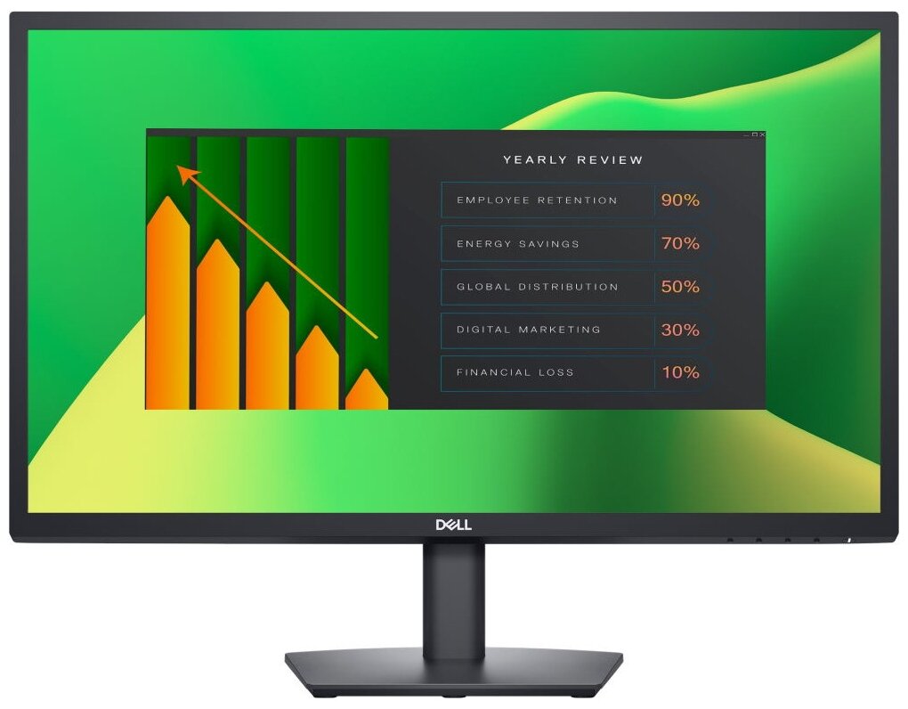Монитор DELL E2423H, *VA, черный
