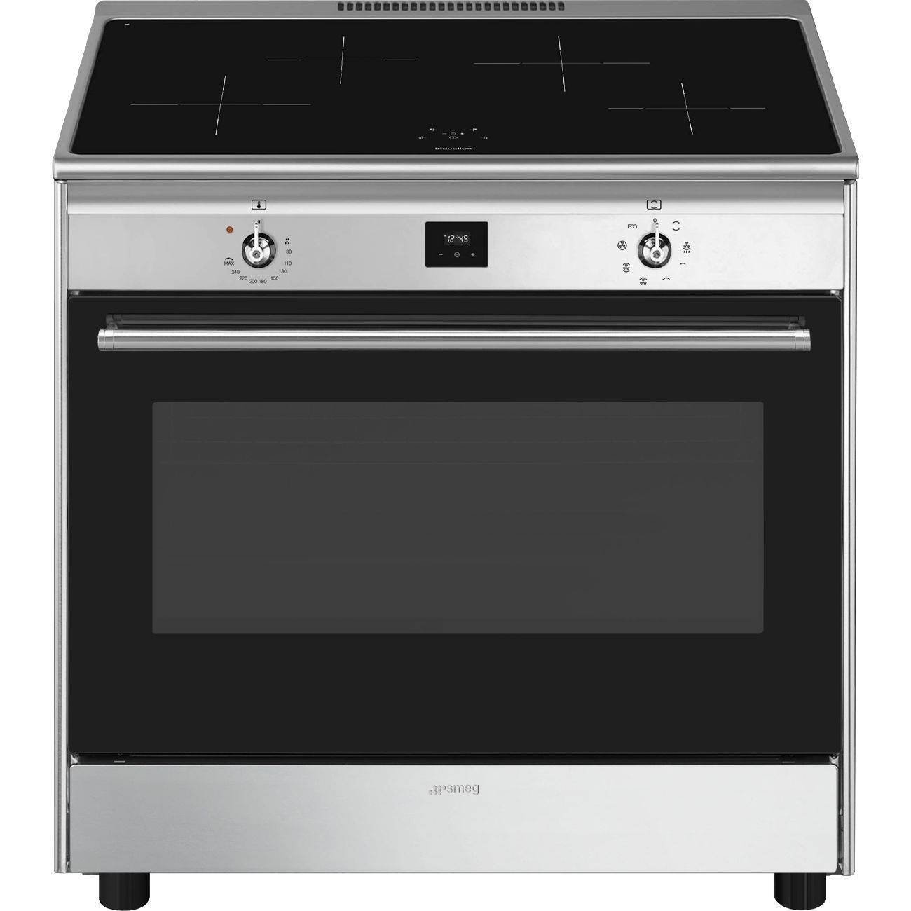Плита электрическая Smeg CG90CIXT, нержавеющая сталь