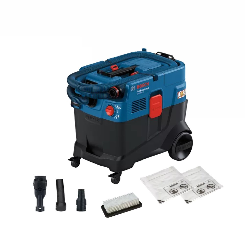 Пылесос строительный Bosch GAS 400 A 06019M0020
