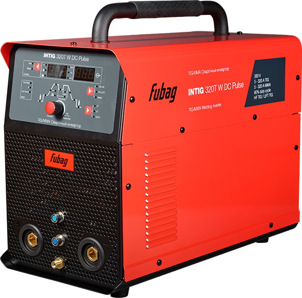 Сварочный инвертор Fubag INTIG 320 T W DC PULSE 31453.1 с горелкой