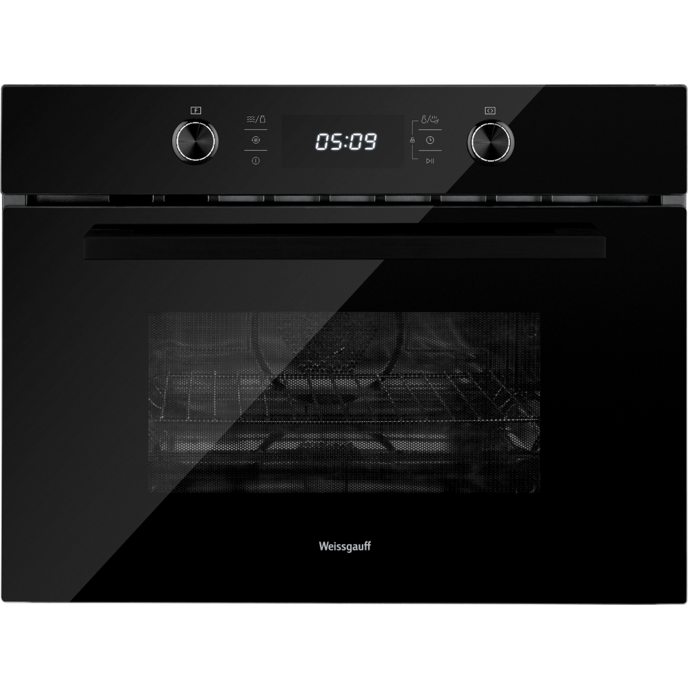 Духовой шкаф электрический Weissgauff OE 449 PDB Black Edition, черный