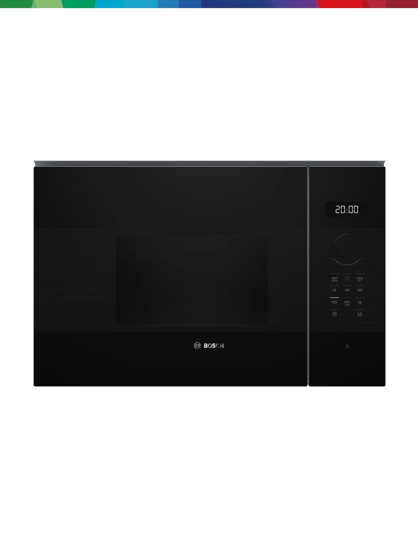 Микроволновая печь встраиваемая Bosch BFL524MB2, черный