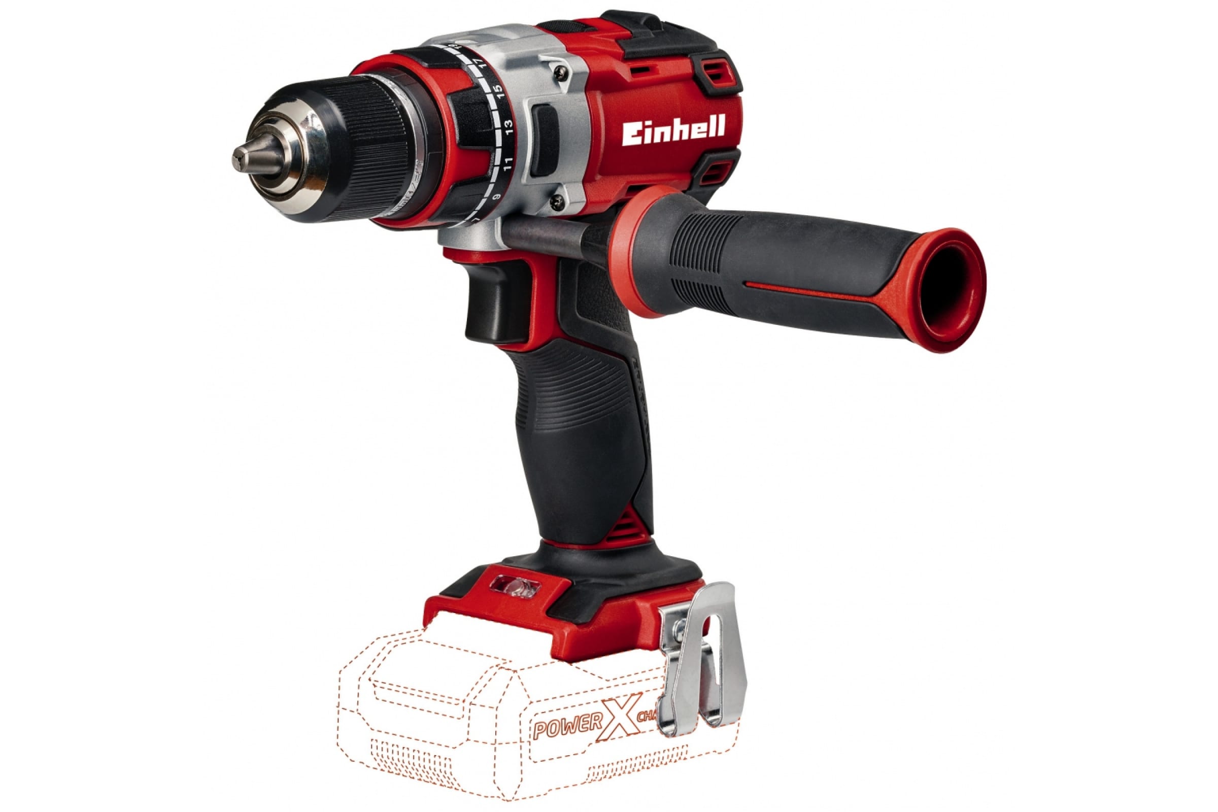 Дрель-шуруповерт аккумуляторная Einhell TE-CD 18 4513850, без аккумулятора