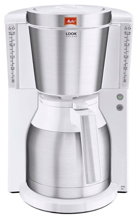 Капельная кофеварка Melitta Look Therm de luxe белый