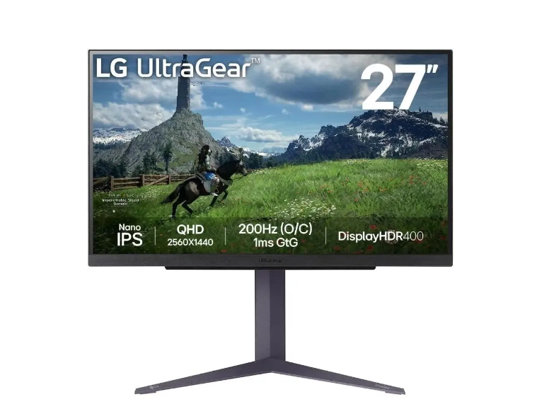 Монитор LG UltraGear 27GS85Q-B, черный