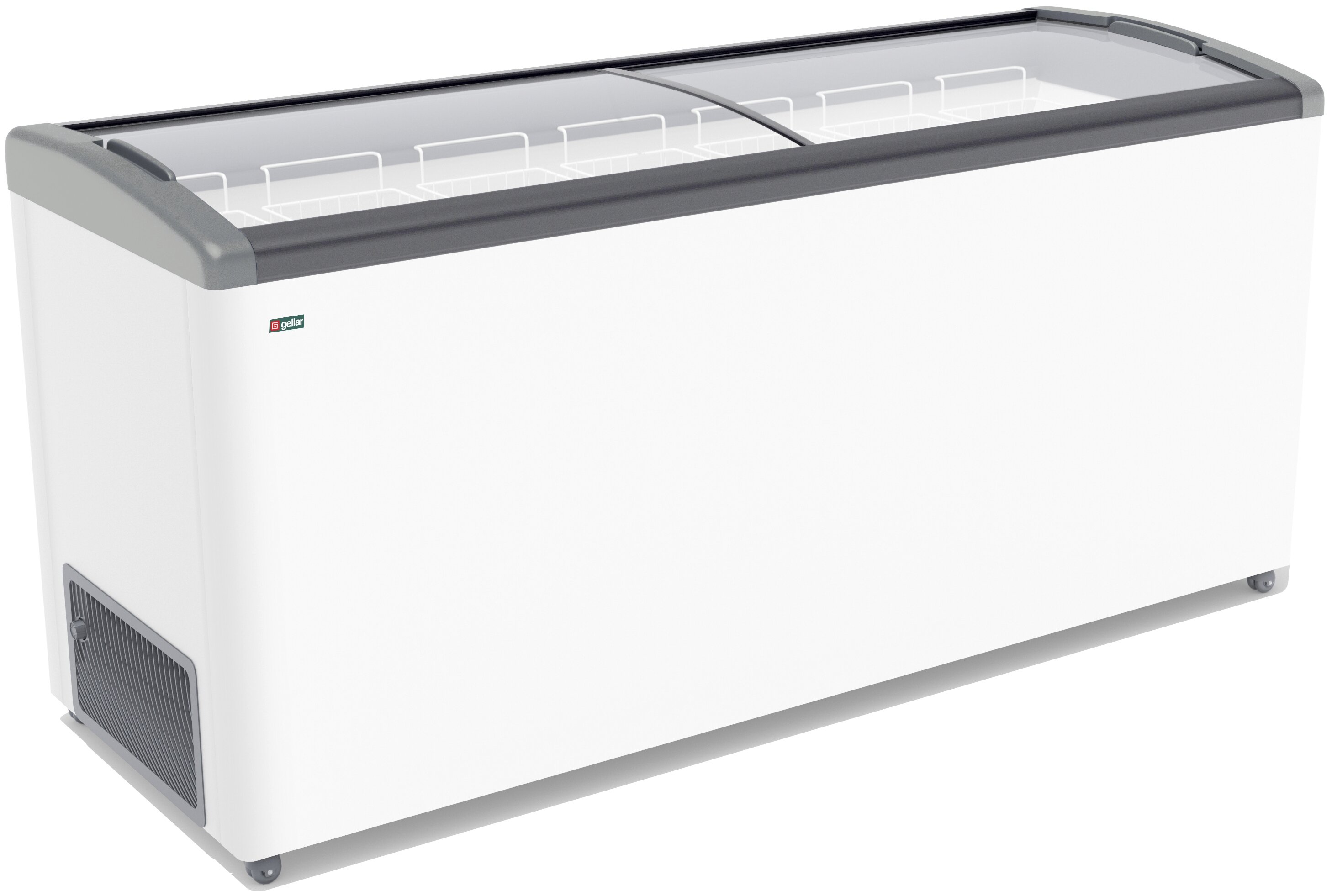 Морозильник GELLAR FG 700 E серый