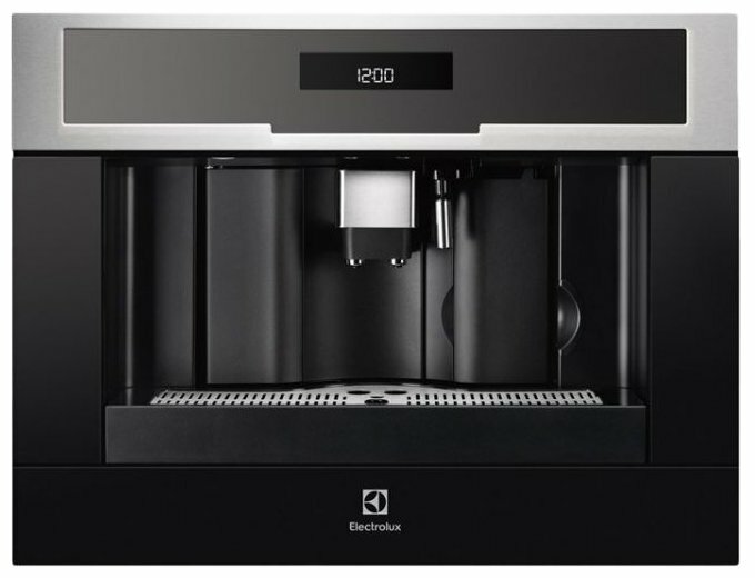 Кофемашина Electrolux WHITE line EBC54524 AV/OX/OZ черный/серебристый
