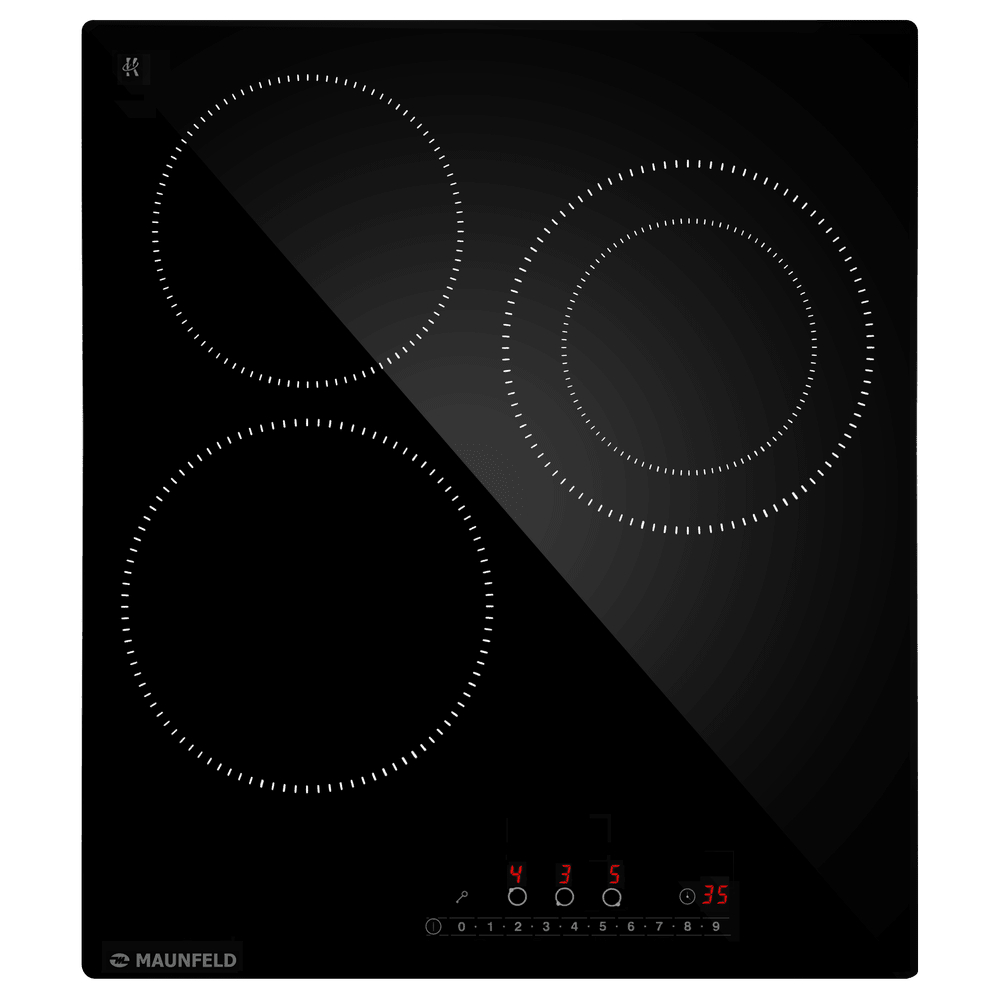 Варочная панель электрическая Maunfeld AVCE4535SDBK, черный