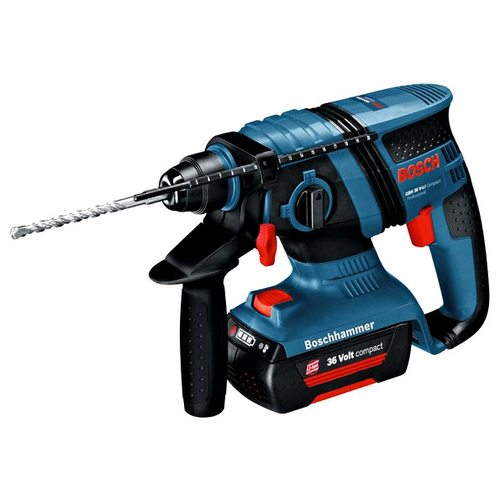 Перфоратор Bosch GBH 36 V-LI Compact 1.3Ач x2 кейс