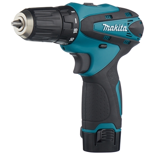 Дрель-шуруповерт аккумуляторная Makita DF330DWE 24 Н·м