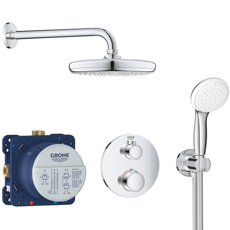 Душевой комплект Grohe Grohtherm 34727000 (с внутренней частью)