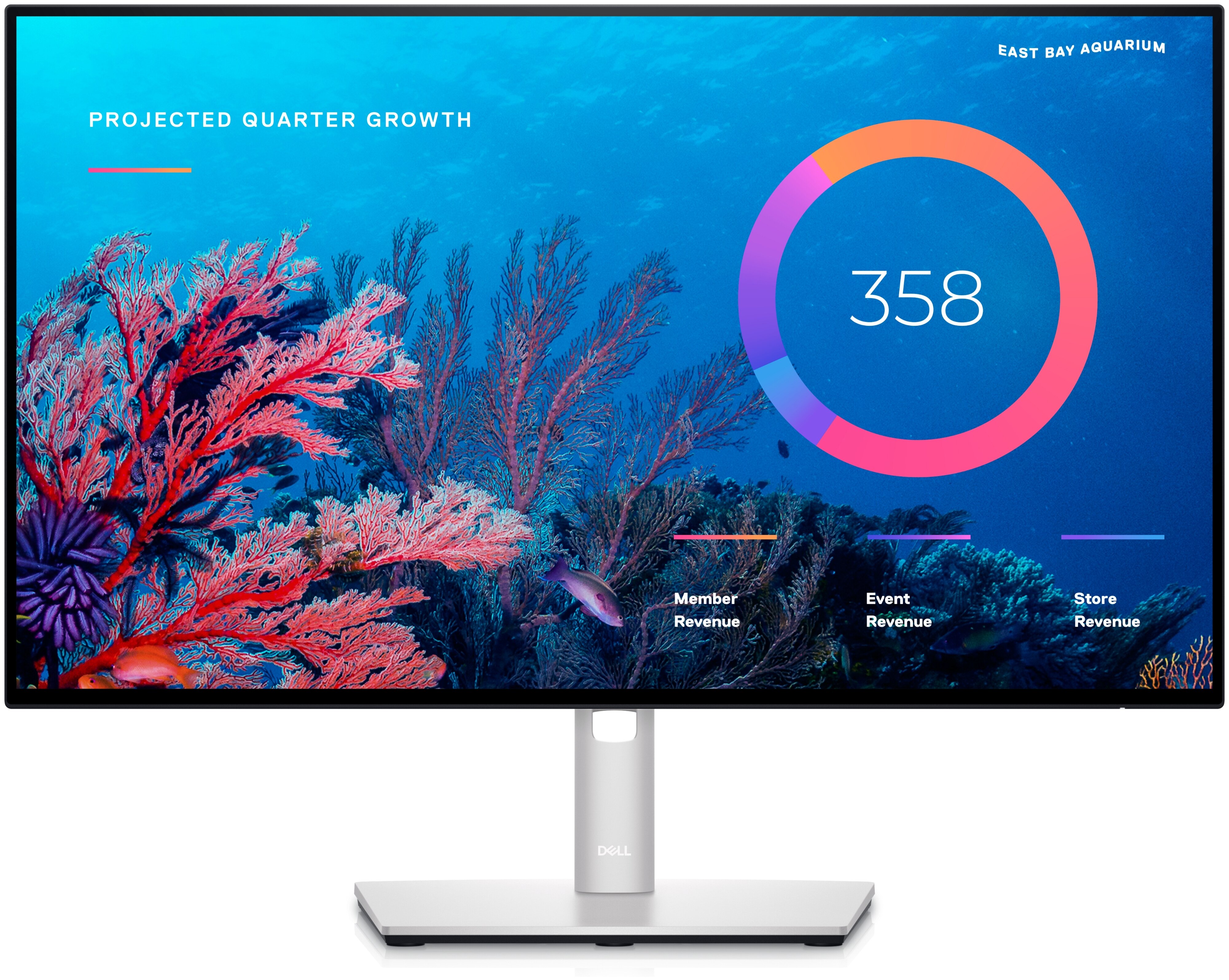 Монитор DELL U2422HE, IPS, черный