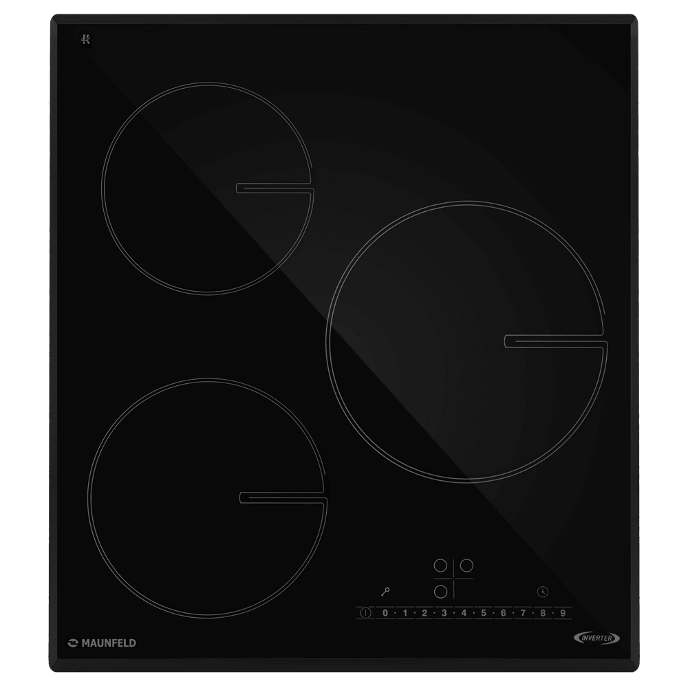 Варочная панель индукционная Maunfeld AVI4534SSBK, черный