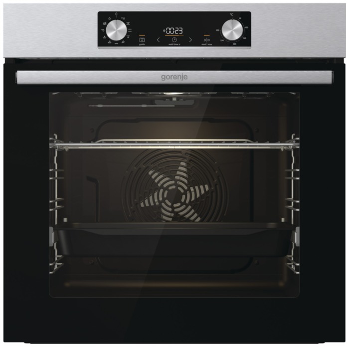Духовой шкаф электрический Gorenje BO6735E05X, серебристый