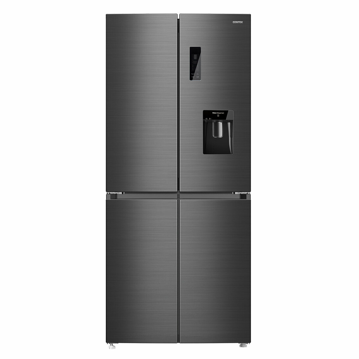 Холодильник Side-by-Side CENTEK CT-1749 Inox, стальной