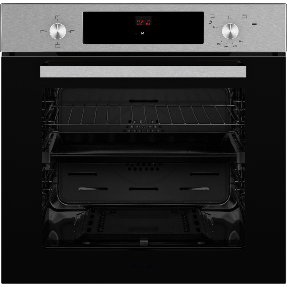 Духовой шкаф газовый Weissgauff WGO 700 D Inox, нержавеющая сталь