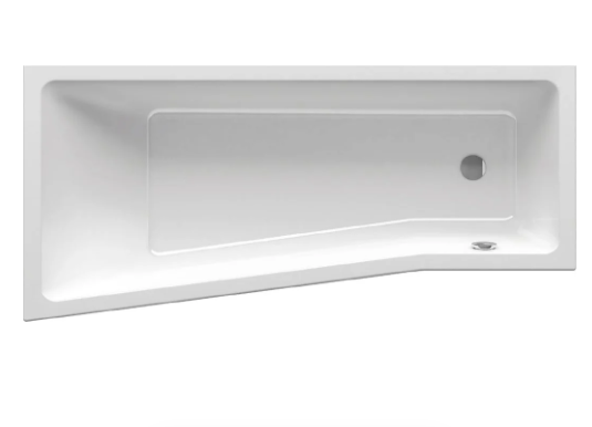 Ванна акриловая асимметричная Ravak BeHappy II C991000000 R 150x75 см правая (без опоры), белый
