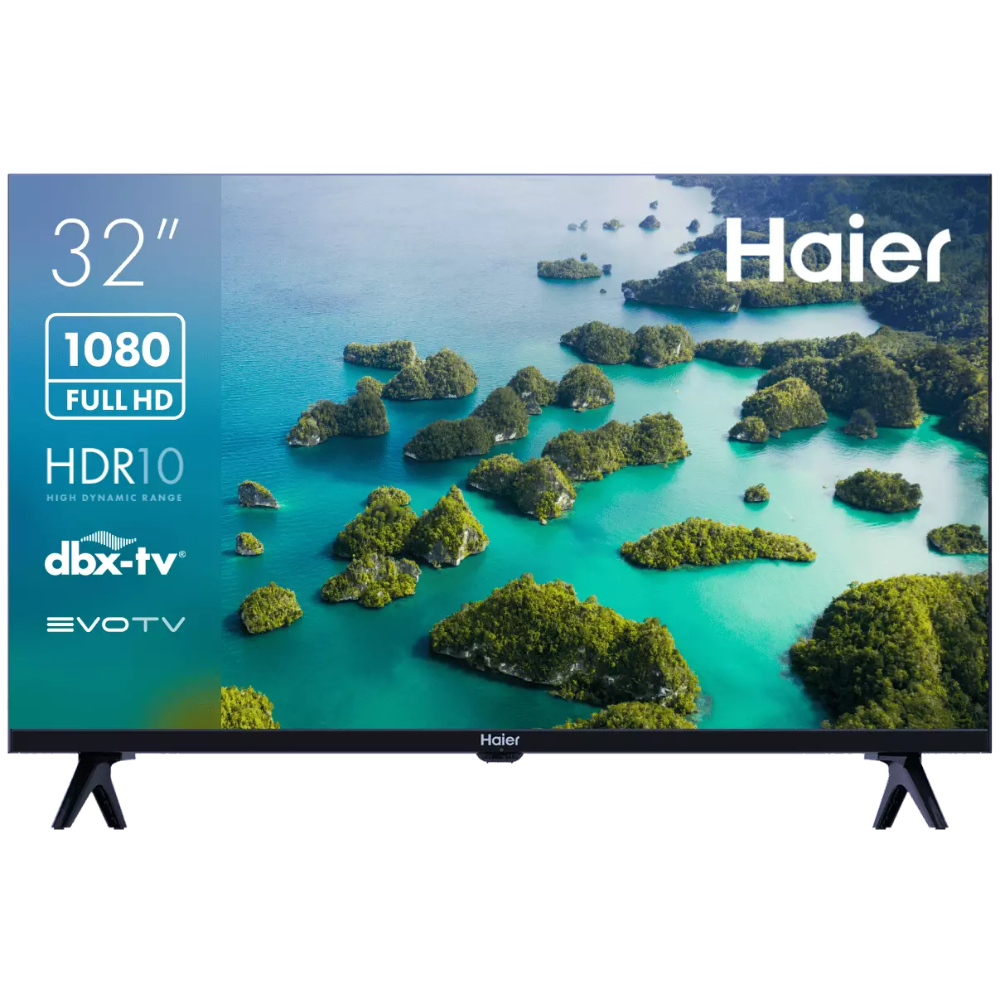 Телевизор Haier 32 Smart TV S2, черный