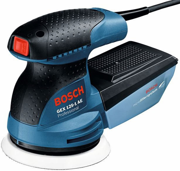 Шлифмашина эксцентриковая BOSCH GEX 125-1 AE (0601387500)