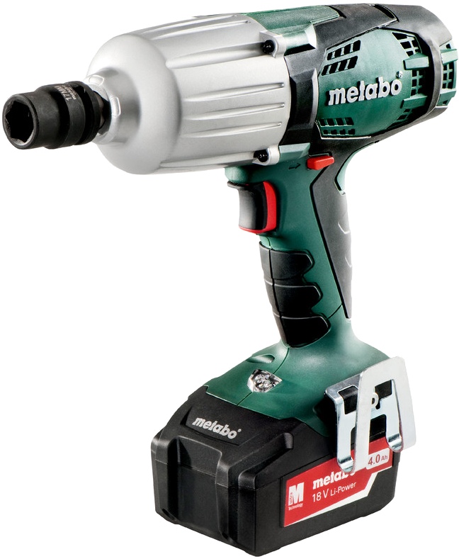 Гайковерт Metabo SSW 18 LTX 600 602198500 (с 2-мя АКБ, кейс)