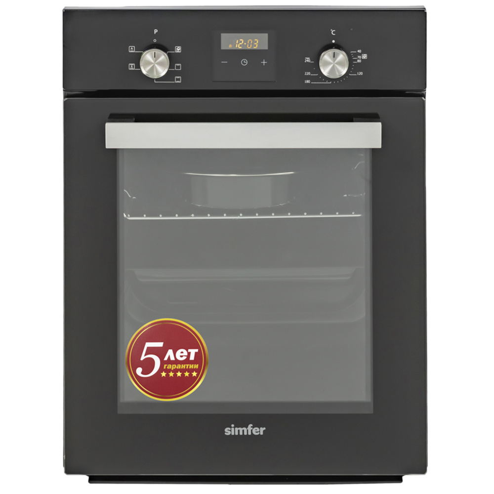 Духовой шкаф электрический Simfer B4EB56016, черный