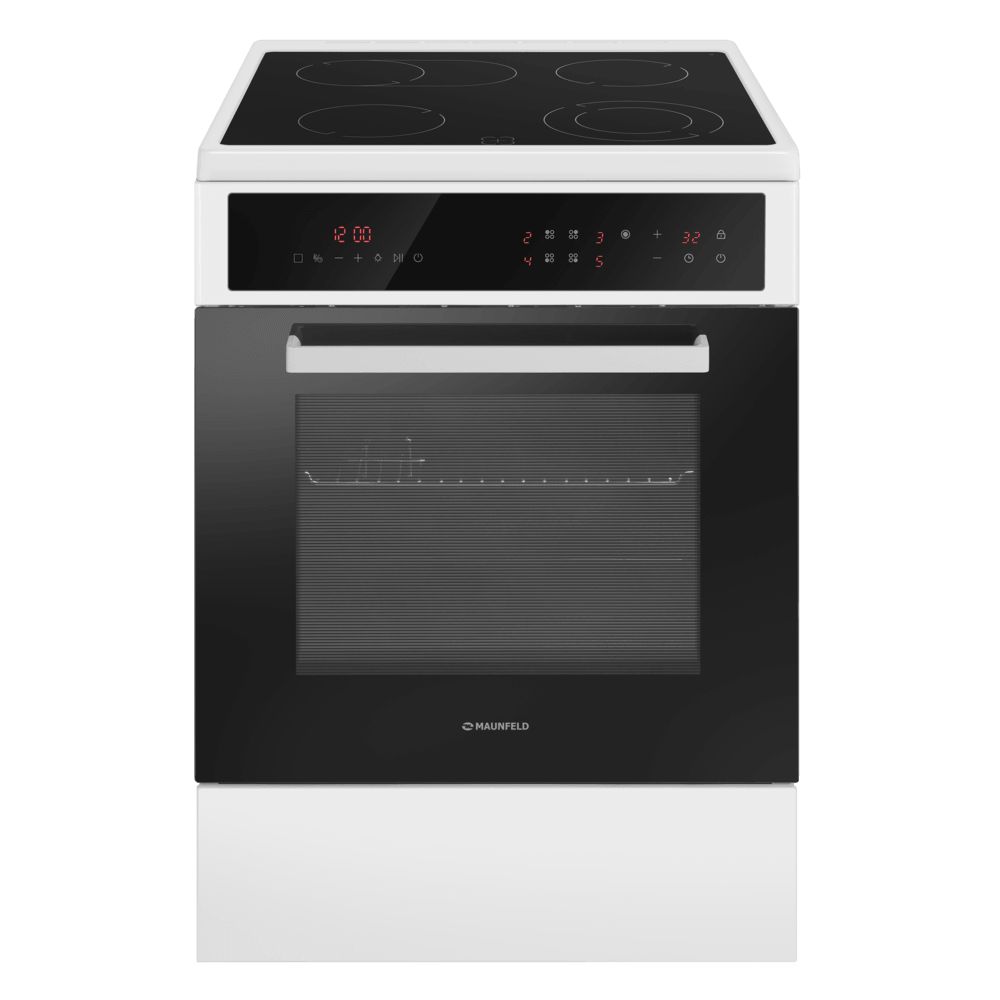 Плита электрическая Maunfeld MEC611CW10TD, белый