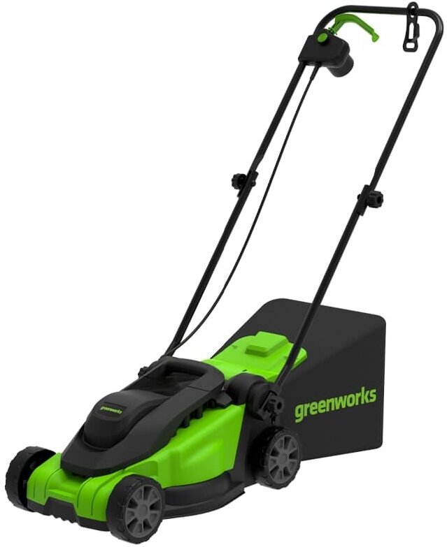 Газонокосилка электрическая Greenworks GD1200LM32 , 2517807